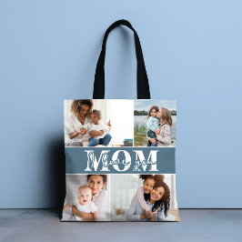 Ik hou van je MOM Moederdag Foto Tote Bag
