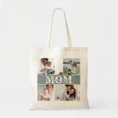 Ik hou van je MOM Moederdag Foto Tote Bag (Voorkant)