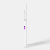 IK HOU VAN JE MOMMY Foto kleurrijke Floral Modern Case-Mate iPhone Case (Achterkant / Links)