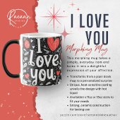 Ik hou van je morphing Mok