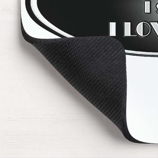 Ik hou van je muismat (Hoek)