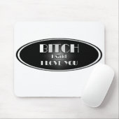 Ik hou van je muismat (Met muis)