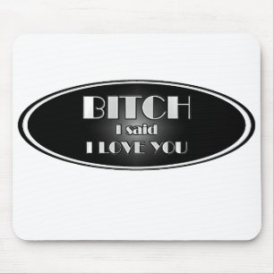 Ik hou van je muismat