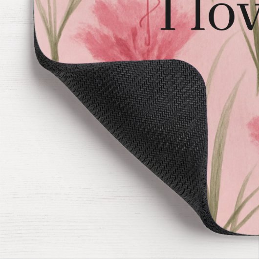 "Ik hou van je" MUISMAT (Hoek)