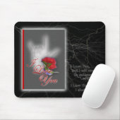 Ik hou van je muismat (Met muis)