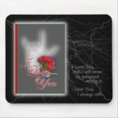 Ik hou van je muismat (Voorkant)