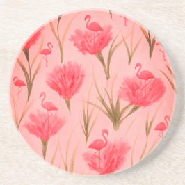 "Ik hou van je" MUISMAT Zandsteen Onderzetter