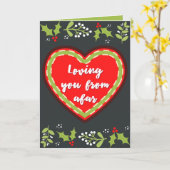Ik hou van je na kerst kaart (Gele Bloem)