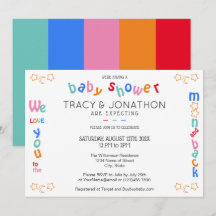 Ik hou van je naar de maan en achter Couple's Baby