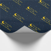 Ik hou van je naar de maan en achterin, Man in de  Cadeaupapier (Hoek)