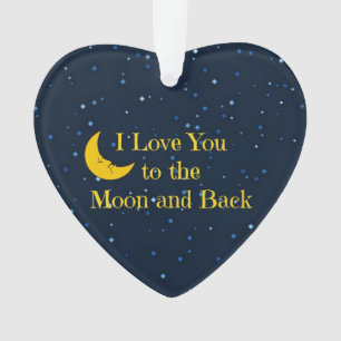 Ik hou van je naar de maan en achterin, Man in de  Ornament