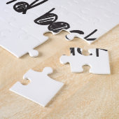 Ik hou van je naar de maan en achteruit. legpuzzel (Zijkant)