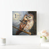 Ik hou van je naar de maan en de achtermuur klok (Huis)