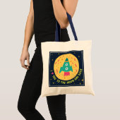 Ik hou van je naar de maan en de achterste Rockets Tote Bag (Voorkant (product))