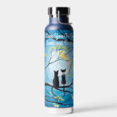 Ik hou van je naar de maan en de rugkat waterfles (Links)