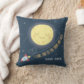 Ik hou van je naar de Maan en de Rugruimte-Baby zu Kussen (Deken)