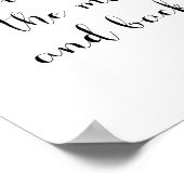 Ik hou van je naar de maan en het achterste poster (Hoek)