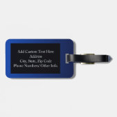 Ik hou van je naar de maan en terug bagagelabel (Achterkant horizontaal)