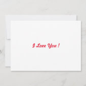 Ik hou van je naar de maan en terug bedankkaart (Achterkant)