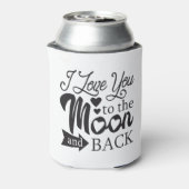 Ik hou van je naar de maan en terug blikjeskoeler (Blikje Achterkant)