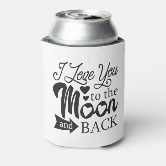 Ik hou van je naar de maan en terug blikjeskoeler (Blikje Achterkant)