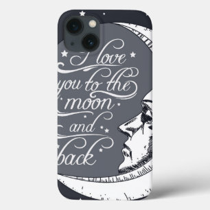 Ik hou van je naar de maan en terug iPhone 13 hoesje