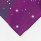 Ik hou van je naar de maan en terug fleece deken (Hoek)