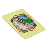 Ik hou van je naar de maan en terug - flexibele ma magneet (Rechterzijde)