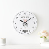 Ik hou van je naar de maan en terug grote klok (Huis)