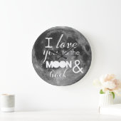 Ik hou van je naar de maan en terug. grote klok (Huis)