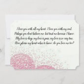 Ik hou van je naar de maan en terug kaart (Achterkant)