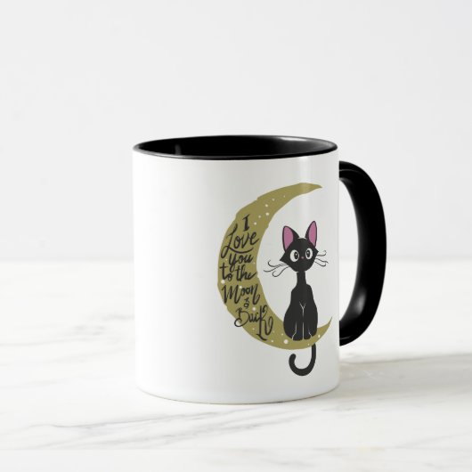 Ik hou van je naar de maan en terug - kies achtera mok (Voorkant rechts)