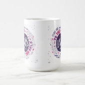 Ik hou van je naar de maan en terug koffiemok (Center)