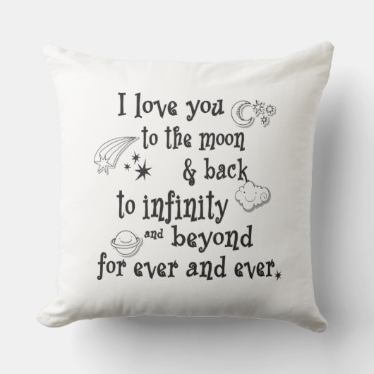 Ik hou van je naar de maan en terug kussen (Voorkant)