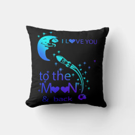 Ik hou van je naar de maan en terug kussen