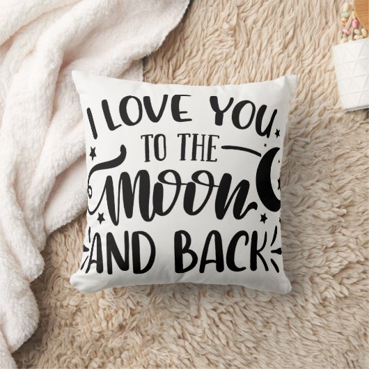 Ik hou van je naar de maan en terug kussen (Deken)