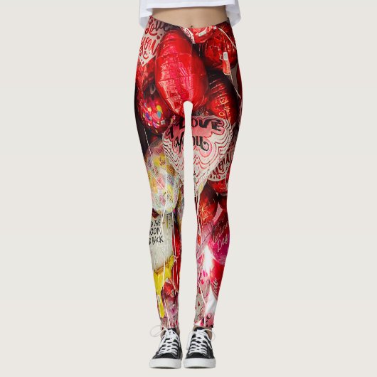 Ik hou van je naar de maan en terug leggings (Voorkant)