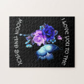 Ik hou van je naar de maan en terug legpuzzel (Horizontaal)