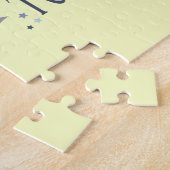 Ik hou van je naar de maan en terug legpuzzel (Zijkant)