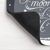 Ik hou van je naar de maan en terug muismat (Hoek)