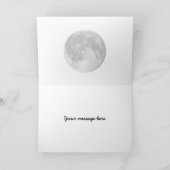 Ik hou van je naar de maan en terug naar de  Kaart (Binnen)