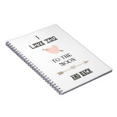 Ik hou van je naar de maan en terug notitieboek (Rechterzijde)