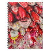 Ik hou van je naar de maan en terug notitieboek (Voorkant)