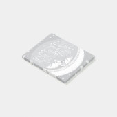 Ik hou van je naar de maan en terug post-it® notes (Schuin)