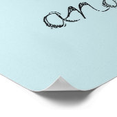 Ik hou van je naar de maan en terug poster (Hoek)