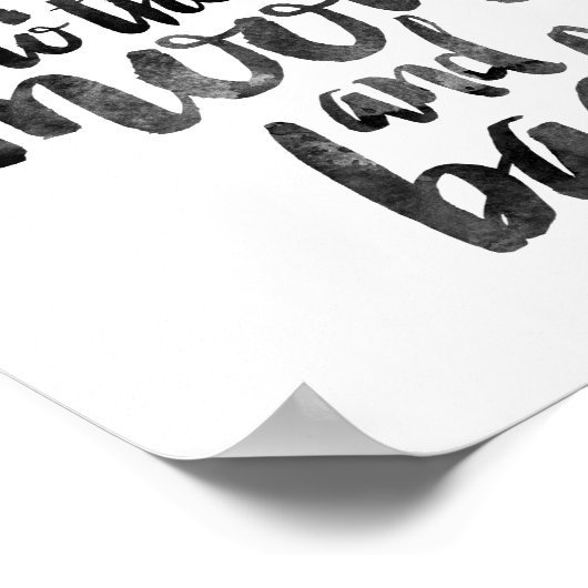 Ik hou van je naar de maan en terug poster (Hoek)