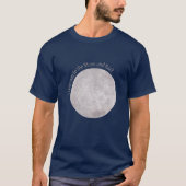Ik hou van je naar de maan en terug t-shirt (Voorkant)