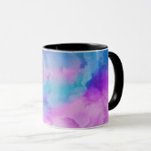 Ik hou van je naar de maan en terug | WATERVERF Mok (Voorkant rechts)