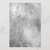 Ik hou van je naar de Moon & Back Valentijnsdag Feestdagenkaart (Achterkant)