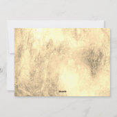 Ik hou van je naar de Moon & Back Valentijnsdag Feestdagenkaart (Achterkant)